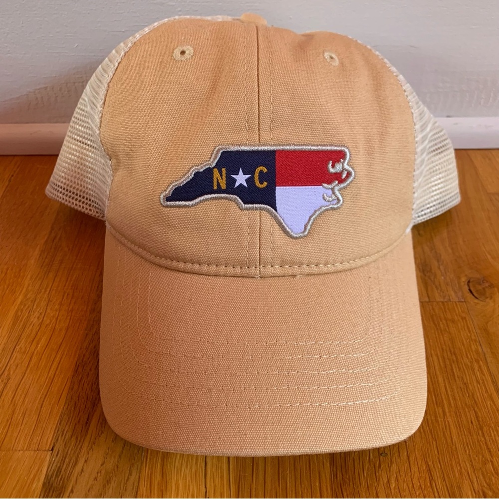 NWOT North Carolina State Flag Hat Trucker Hat Baseball Cap